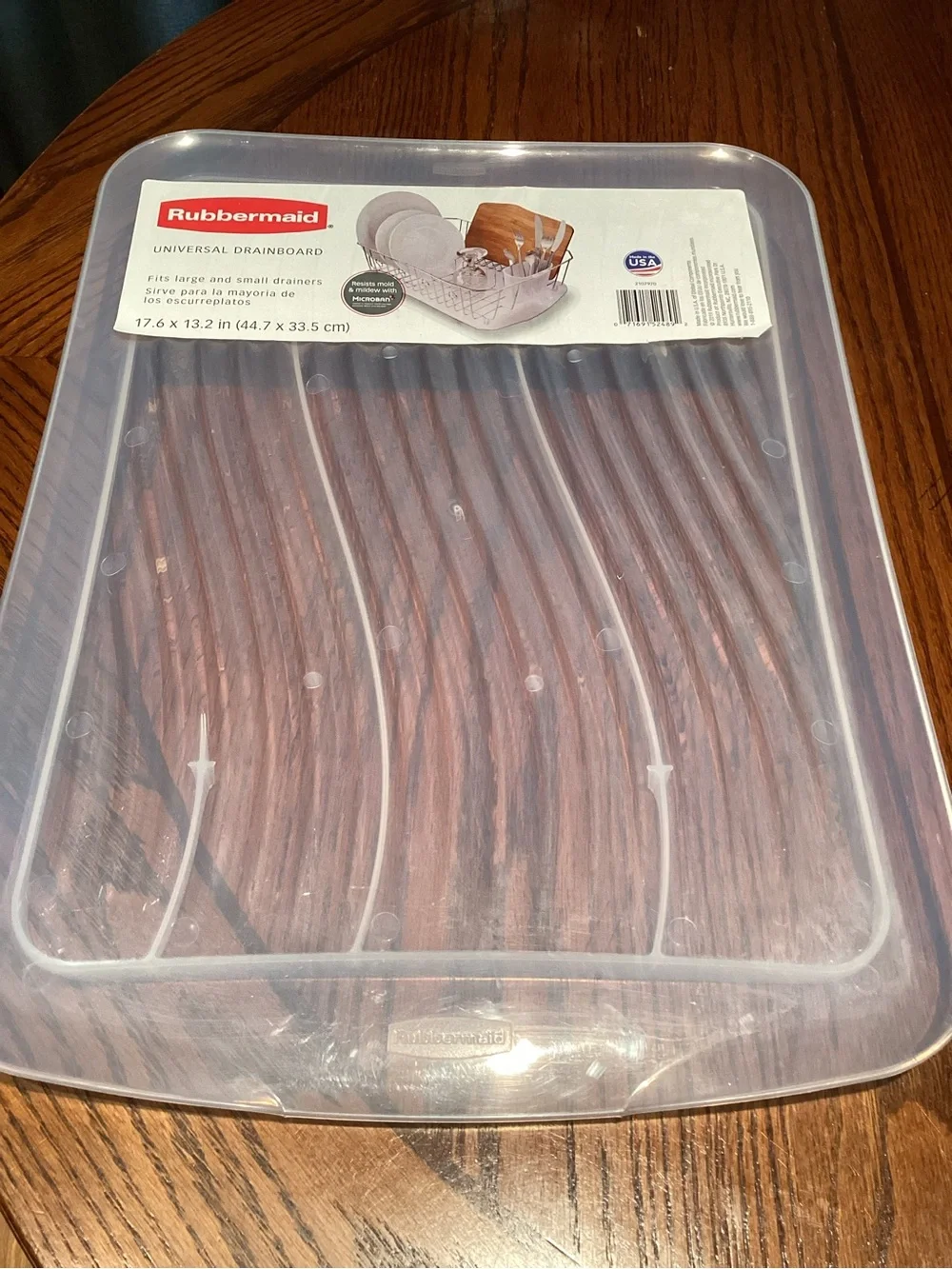 Rubbermaid Universal Drainboard 17.6X 13.2 Microban Made In USA 2019 New